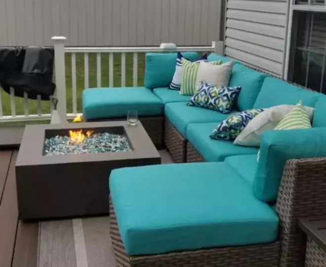 Smokeless Garden Fire Pit Coffee Table