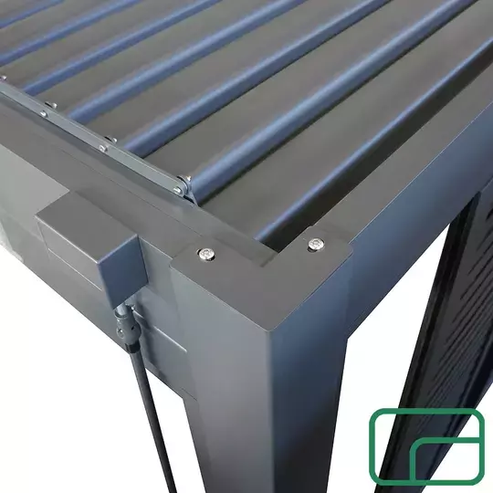 King Free Standing Pergola 3x5m