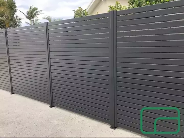 Slat Fence Panel 2.4x1.8m