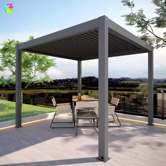 Aluminium Pergola Gazebo 3x4m