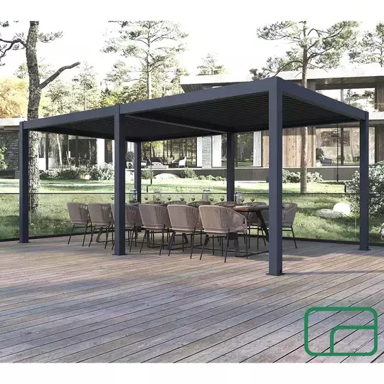 Queen Free Standing Pergola Electric 4x6m