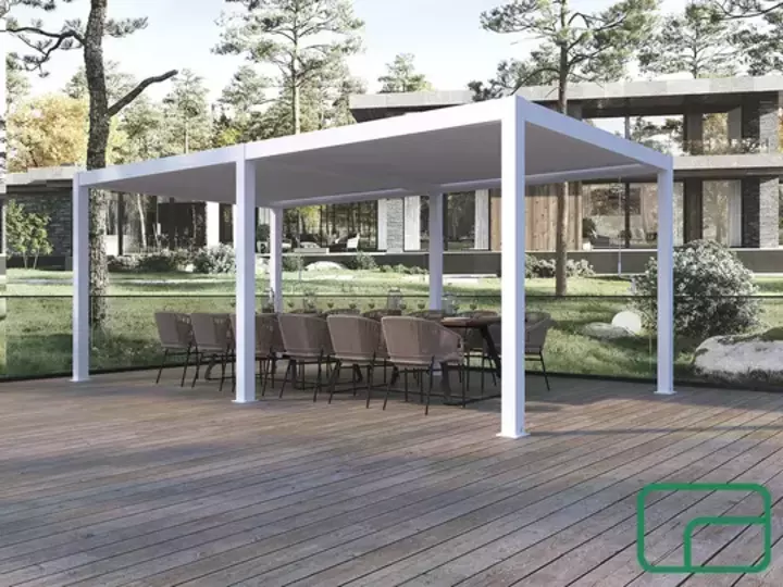 Queen Free Standing Pergola Electric 4x6m