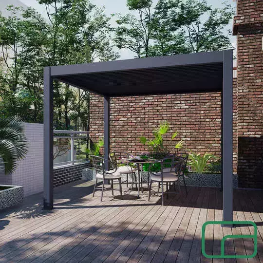 Aluminium Pergola Gazebo 3x4m