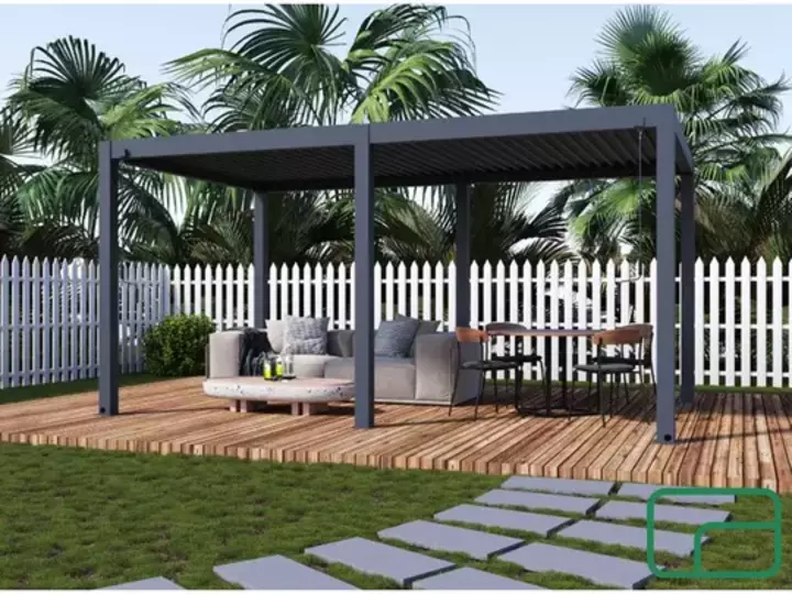 Queen Aluminium Pergola Gazebo 4x5m