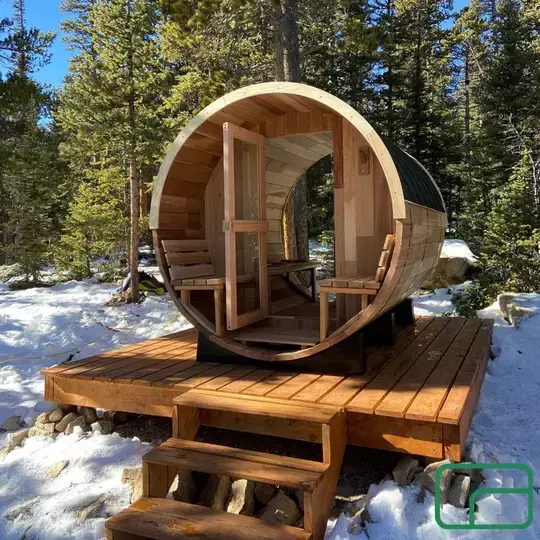 Barrel Sauna - Electric Heater
