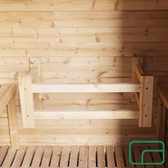 ‘The Alpine Arc’ Outdoor Sauna - Electric Heater