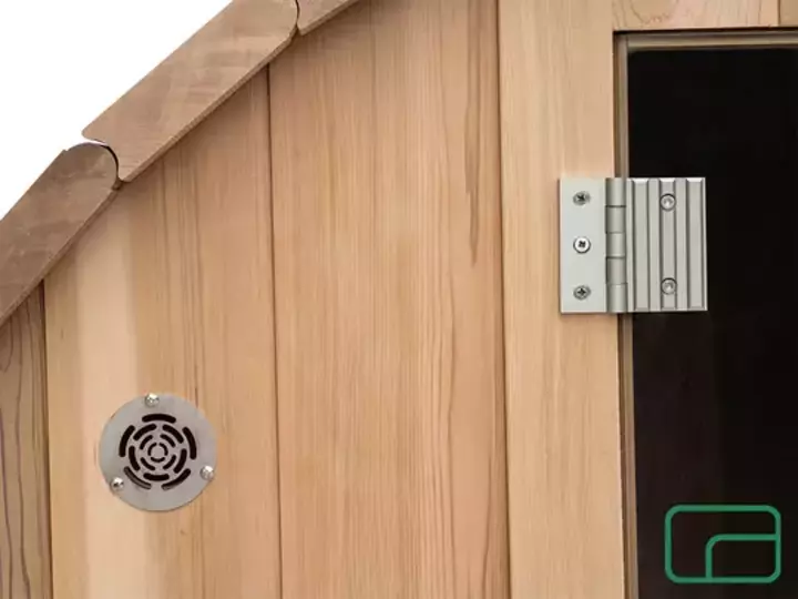 Off-Grid Electric Heated Barrel Sauna