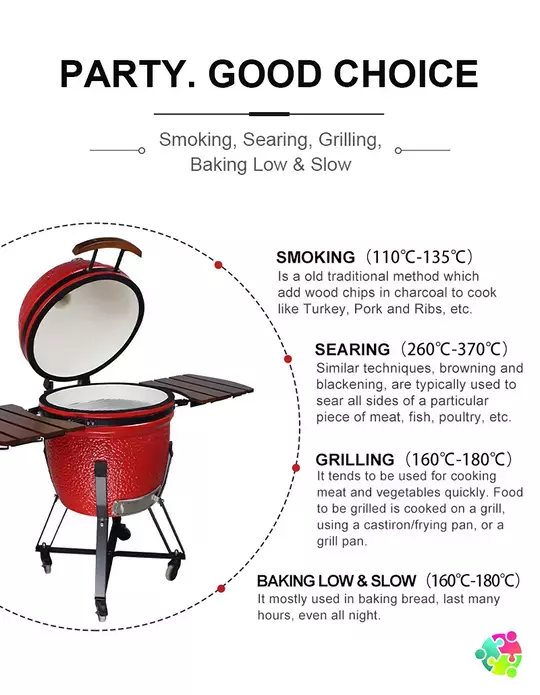 Kamado BBQ 21" (55cm) Grill