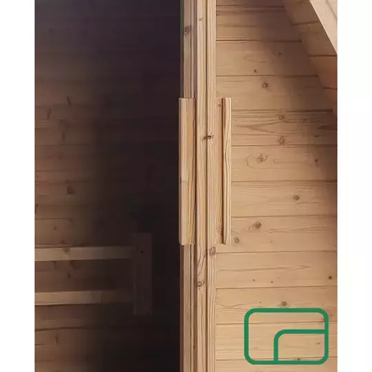 'The Off-Grid Alpine Arc' Sauna - Wood-Fired Stove