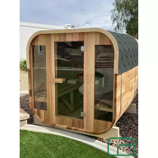Cube Sauna - Wood-Fired