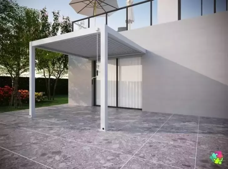 Wall Mounted Pergola Gazebo 3x4m