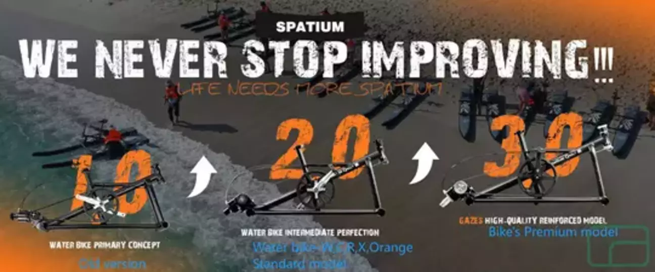 Spatium Water Bike Premium