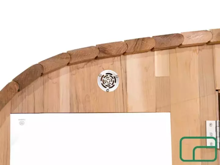 Cube Sauna - Electric Heater