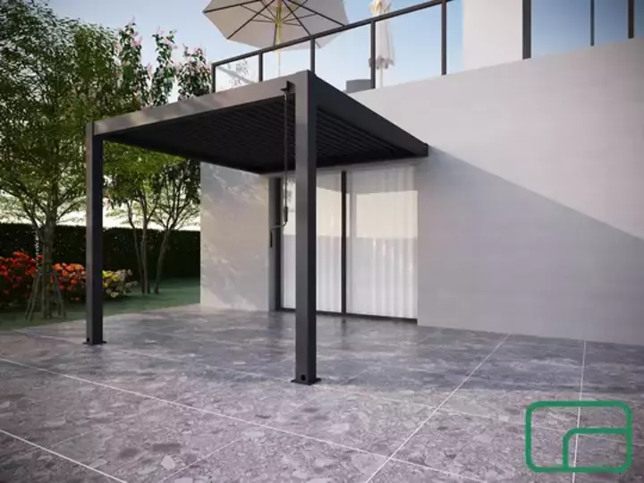 Wall Mounted Pergola Gazebo 3x3m