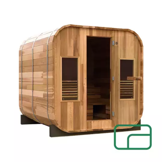 Outdoor 4-5 Person Traditional Sauna