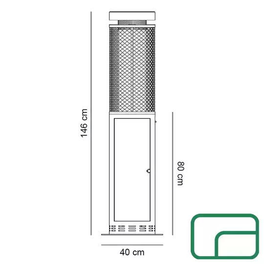 Pellet Outdoor Heater