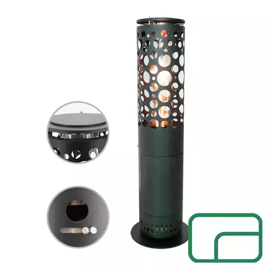 Pellet Steel Outdoor Heater