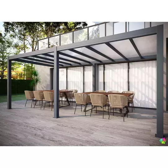 polycarbonate-pergola