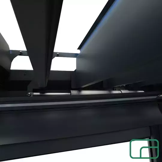 Queen Wall Mounted Pergola Electric 4x5m