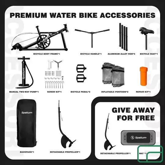 Spatium Water Bike Premium