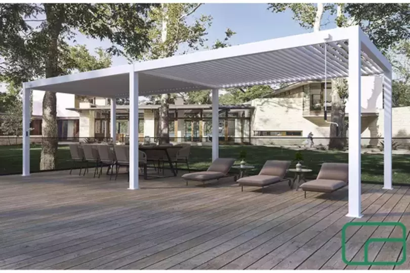 King Pergola Gazebo 3x8m