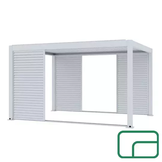 Aluminium Louver Gate 3m