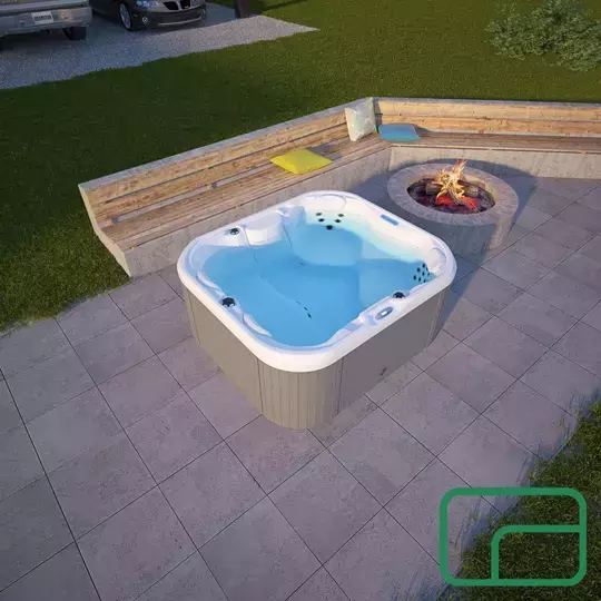 Cosy's Tempting 4-Person Spa