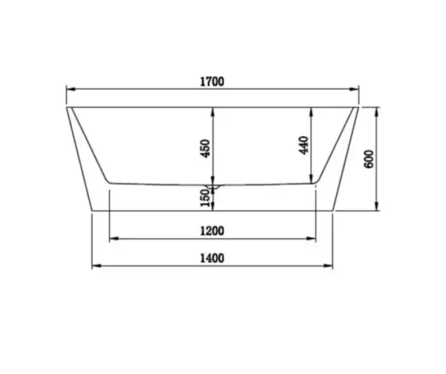 Traditional Oval freestanding bath