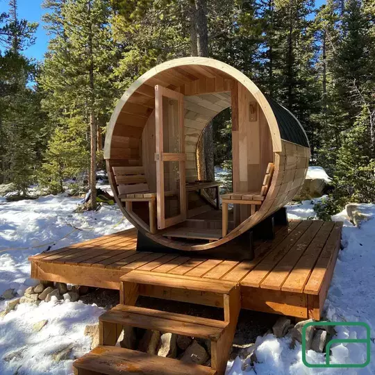 Barrel Sauna - Electric Heater
